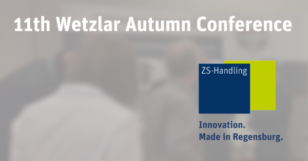 11th Wetzlar Autumn Conference on September 28 & 29, 2021