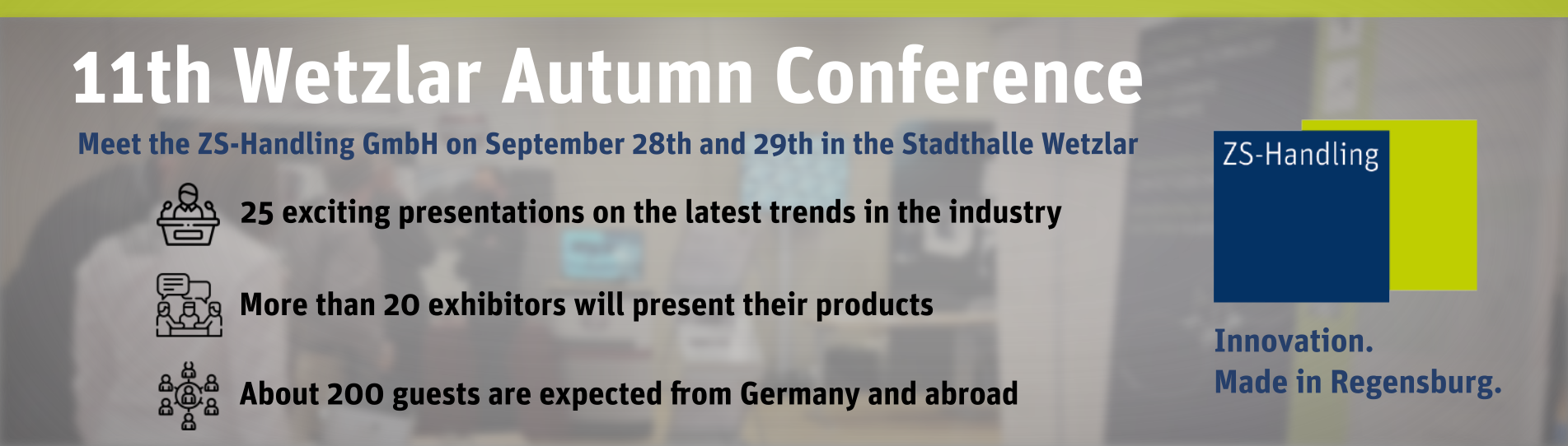 11th Wetzlar Autumn Conference on September 28 & 29, 2021